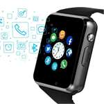 A1 Phone Smartwatch and N-119 Wireless Neckband Bluetooth Headset